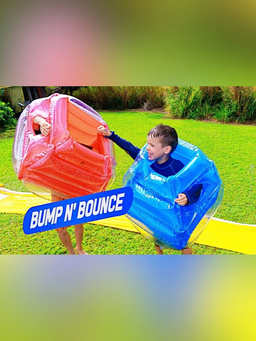 Bump N' Bounce Body Bumpers - Blue & Red